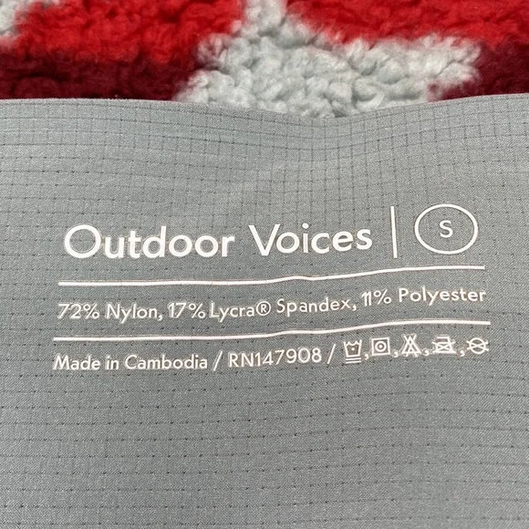 Outdoor Voices tech sweat cropped leggings - Picture 4 of 6